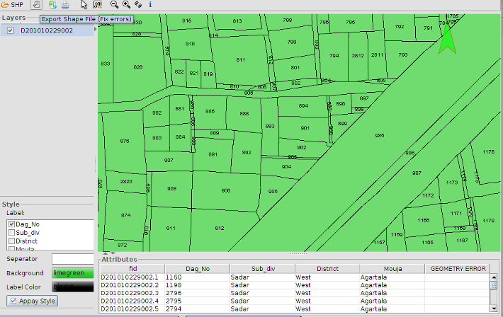 Land Survey Maps Online Maharashtra Bhu-Naksha (Indian Cadastral Mapping Solution)